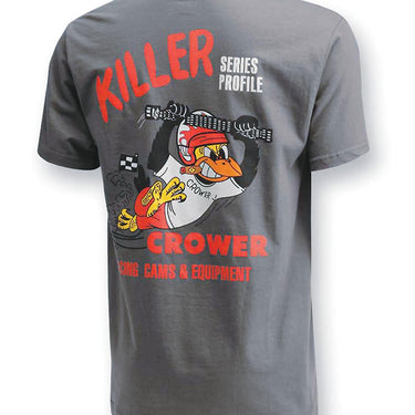 Crower Nostalgia Crow Logo T-Shirt (Grey) Size XL