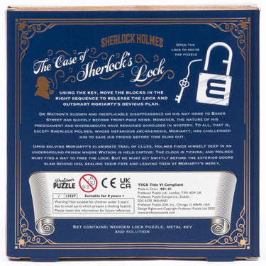 Case of Sherlock's Lock Puzzle