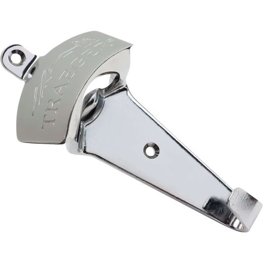 Traeger Chrome Silver Die-Cast Zinc Alloy Manual Bottle Opener