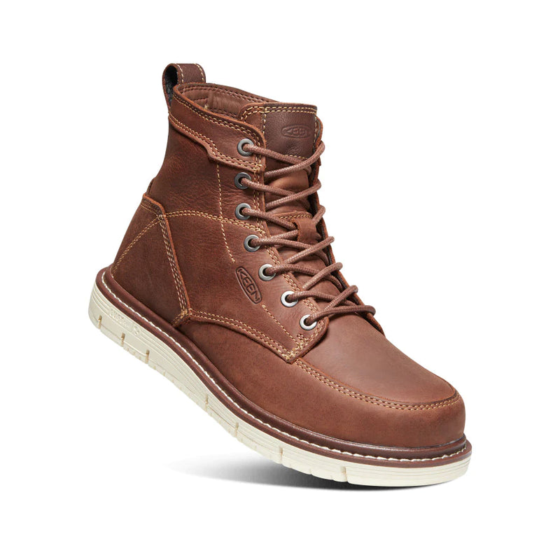 Load image into Gallery viewer, Keen Women&#39;s San Jose 6&quot; Boot (Soft Toe) 11M Gingerbread/Off White
