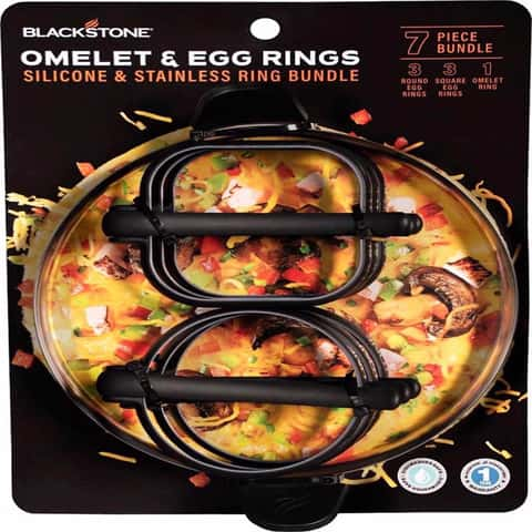 Blackstone Stainless Steel Egg Rings (7 Pack)