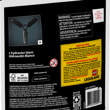 LEGO® Technic™ White Seaplane