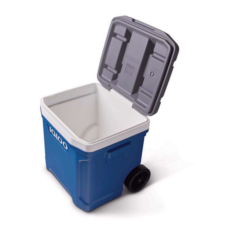 Load image into Gallery viewer, Igloo 60 Qt Latitude Roller Cooler - Blue
