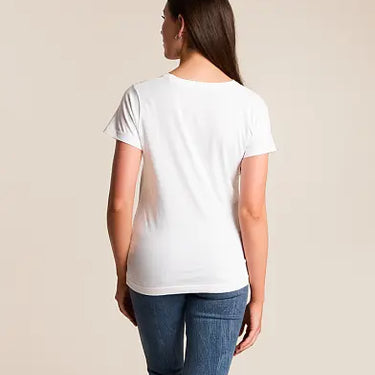 Ariat Vintage Roses T-Shirt (Natural White) Size XL
