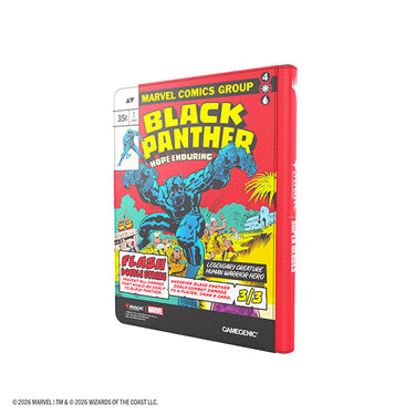 Gamegenic Album: MTG 18-Pocket Zip-Up- Marvel Super Heroes- Captain America/Black Panther