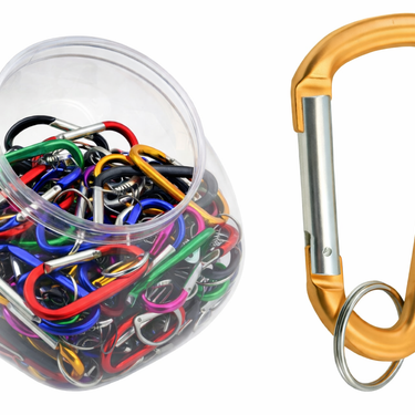 Enkay Small Carabiner Keyrings (Assorted, Sold Separately)