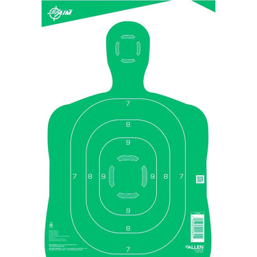 EZ Aim 12" x 18" Paper Shooting Targets Silhouette 10 Pack
