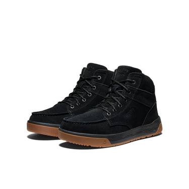 Keen Men's Gibson Boot (Soft Toe) Black/Gum 13EE