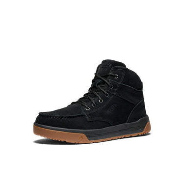 Keen Men's Gibson Boot (Soft Toe) Black/Gum 13EE