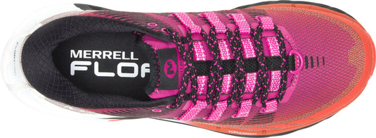Merrell Agility Peak 4 Trail-Running Shoes - Women's 9M Fuchsia/Tang