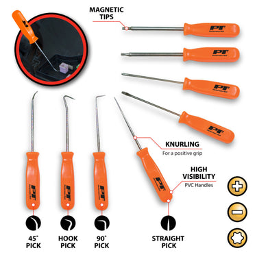 Performance Tool 8 pc. Specialty Pick/Driver Set