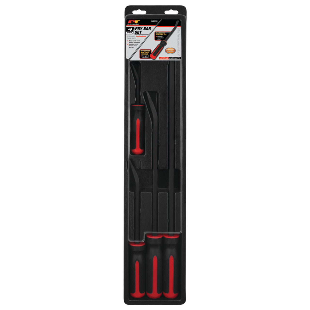 Performance Tool 4 pc. Professional Pry Bar Set – The General Store Spokane