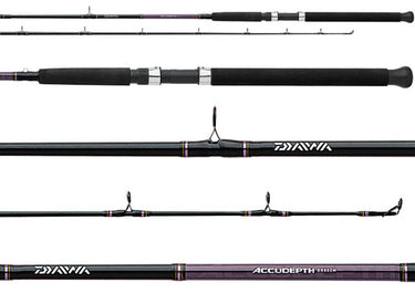 Daiwa Accudepth 6'6" Leadcore Trolling Rod Heavy, Moderate Action