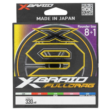 Daiwa Xbraid X9 Fulldrag Braided Line 15# Test, 330 Yar
