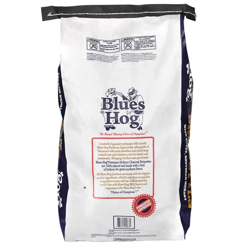 Load image into Gallery viewer, Blues Hog All Natural Hickory Charcoal Briquettes 15.4 lb
