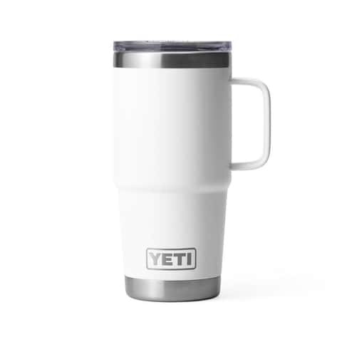 Load image into Gallery viewer, Yeti Rambler 20 Oz BPA Free Travel Mug - White
