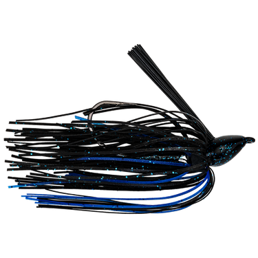 Strike King 1/4oz Denny Brauer Baby Structure Casting Jig (Black/Blue)
