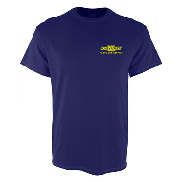 Chevrolet Parts & Services T-Shirt (Blue) Size XL