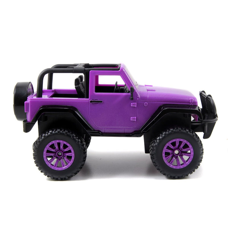 Load image into Gallery viewer, Girlmazing Purple Jeep Wrangler 1:16 Scale Radio Control Vehicle
