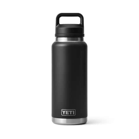 Load image into Gallery viewer, YETI Rambler 36 oz Black BPA Free Bottle with Chug Cap
