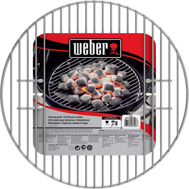 Load image into Gallery viewer, Weber Steel Charcoal Grate For 22&quot; Weber Charcoal Grills
