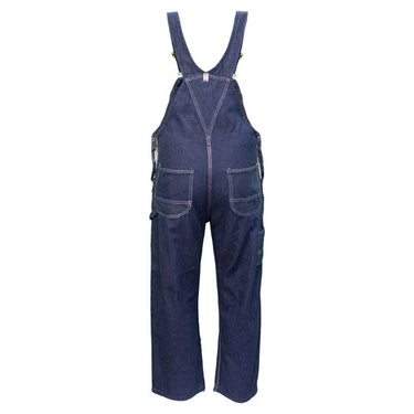 Key Denim Bib Overalls (Indigo Denim Rigid) Size 38x30