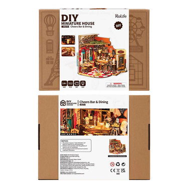 Rolife Cheers Bar & Dining DIY Miniature House
