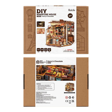 Rolife Henry's Chocolate DIY Miniature House