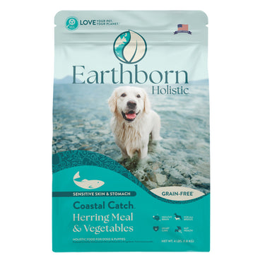 Earthborn Holistic Herring Meal & Vegetables Coastal Catch Grain-Free Dry Dog Food