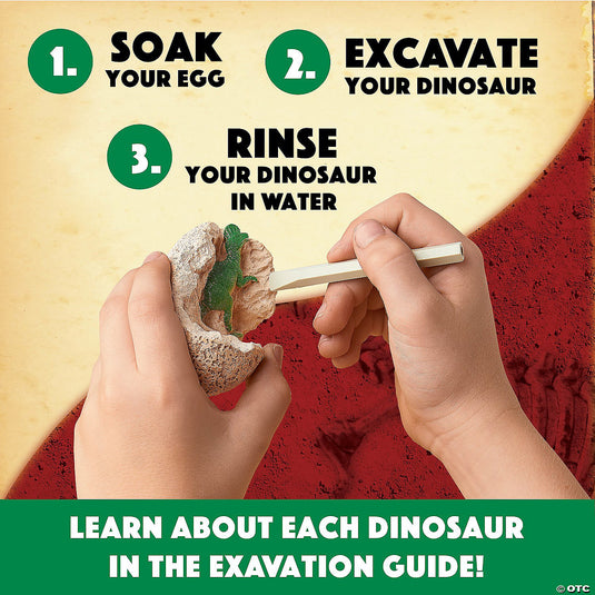 Dig It Up! Dinosaur Eggs with FREE Excavation Kit