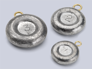 Bullet Weights 2oz Disc Sinkers
