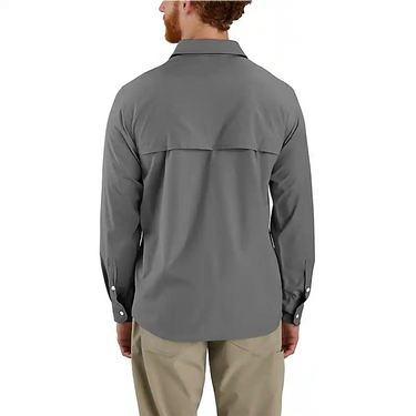 Carhartt Force Sun Defender™ Relaxed Fit Lightweight Long-Sleeve Shirt (Steel) Size XXL