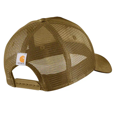 Carhartt Rugged Flex® Twill Mesh-Back Script Patch Cap (Golden Grass)
