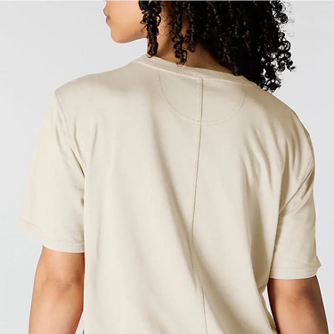 Carhartt Women's TENCEL™ Fiber Series Loose Fit Short-Sleeve Crewneck T-Shirt (Oat Milk Heather) Size XL