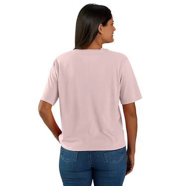 Carhartt Women's TENCEL™ Fiber Series Loose Fit Short-Sleeve Crewneck T-Shirt (Soft Rose) Size XXL