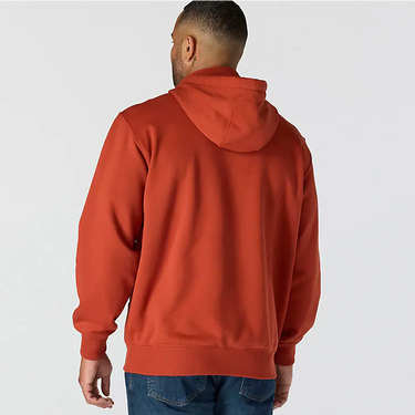 Carhartt Rain Defender® Loose Fit Heavyweight Quarter-Zip Hoodie (Spice Red) Size XL