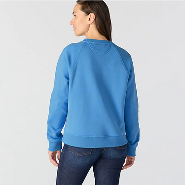 Carhartt Women's Sawyer Crewneck Sweatshirt (Tranquil Blue) Size XL
