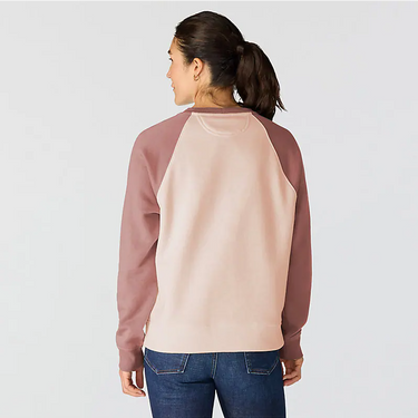 Carhartt Women's Sawyer Crewneck Sweatshirt (Light Coral) Size S