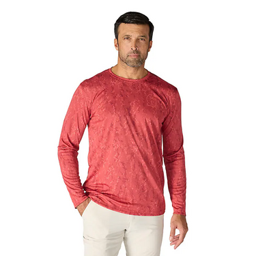 Carhartt Men's Force Sun Defender™ Relaxed Print Long Sleeve T-Shirt (Amber Terrain Camo) Size S