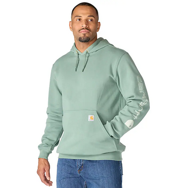 Carhartt Iconic K288 Logo Sweatshirt (Green Slate) Size 4XLT