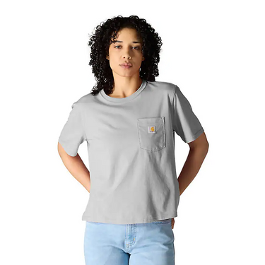 Carhartt Women's TENCEL™ Fiber Series Loose T-Shirt (Heather Grey) Size 3XL