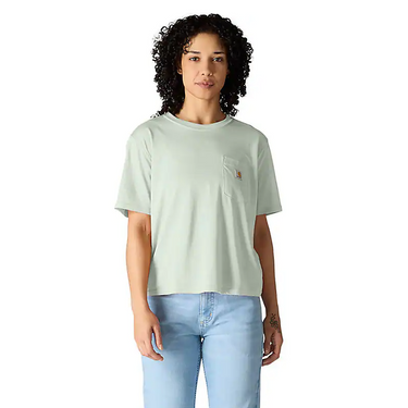 Carhartt Women's TENCEL™ Fiber Series Loose T-Shirt (Smoked Teal) Size 3XL