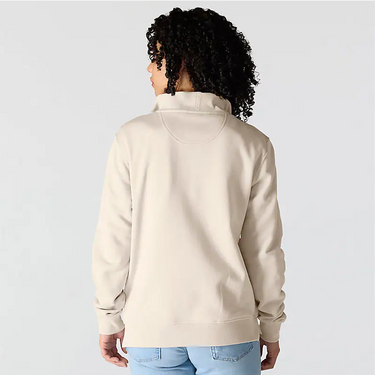 Carhartt Women's TENCEL™ Fiber Series Half-Zip Sweatshirt (Oat Milk) Size 3XL