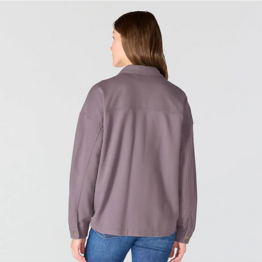 Carhartt Women's Durham Knit Overshirt (Ash Berry) Size XL