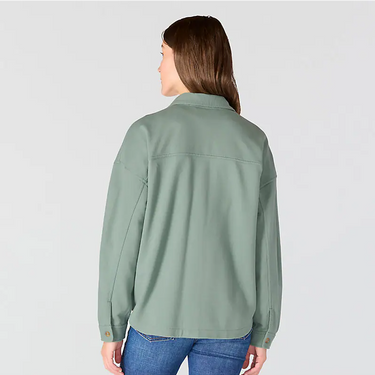 Carhartt Women's Durham Knit Overshirt (Green Slate) Size XXL