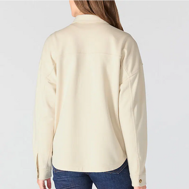 Carhartt Women's Durham Knit Overshirt (Oat Milk) Size XXL