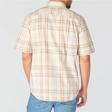 Carhartt Fort Loose Short Sleeve Plaid Shirt (Eggshell) Size 3XL