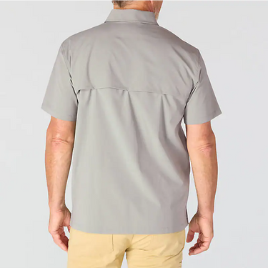 Carhartt Force Sun Defender™ Woven Relaxed Short Sleeve Shirt (Steel) Size 4XL