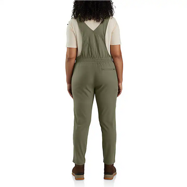 Carhartt Women's Force Ripstop Bib Overall (Dusty Olive) Size 3XL