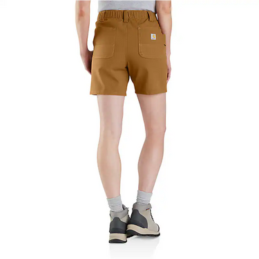 Carhartt Women's Ashland Short (Carhartt Brown) Size 2